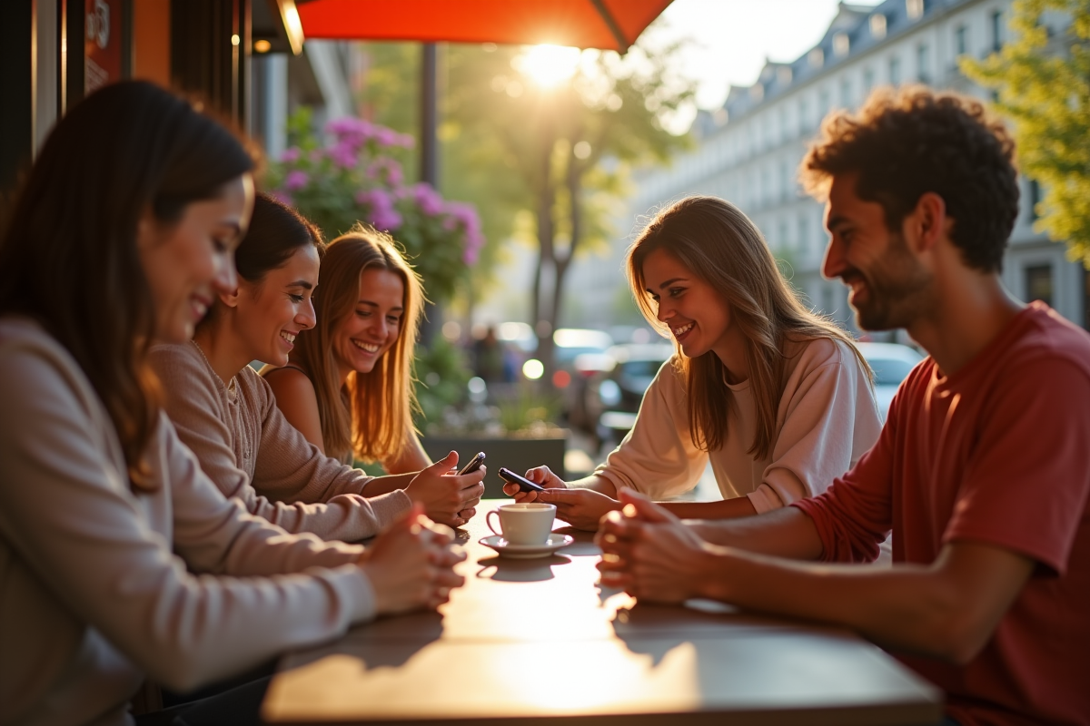 réseaux sociaux