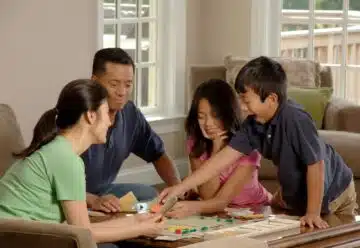 group of people beside coffee table